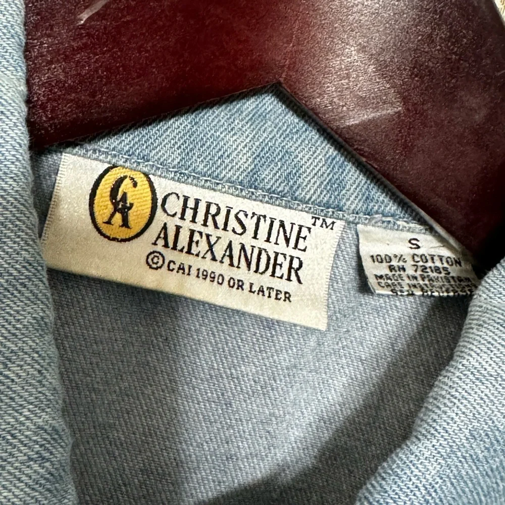 Christine Alexander‎ Denim Jacket Small